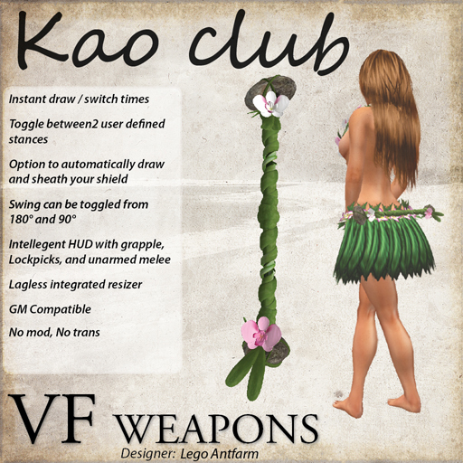 VF Weapons Kao club