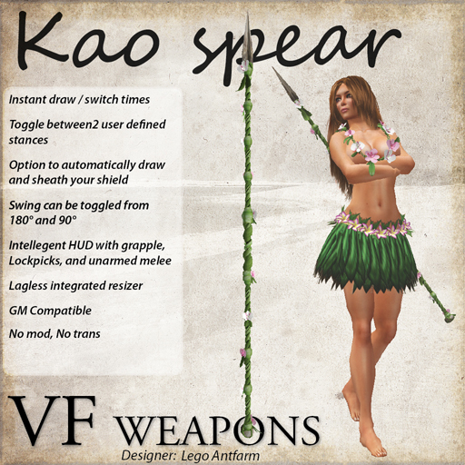 VF Weapons Kao spear