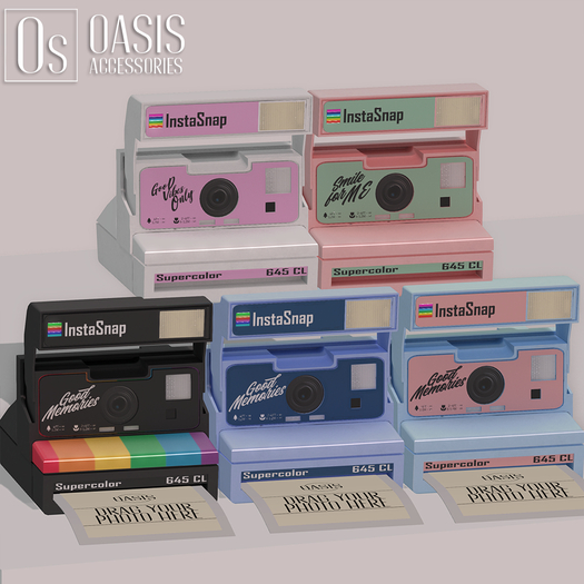 Oasis: "InstaSnap" Camera (PACK)