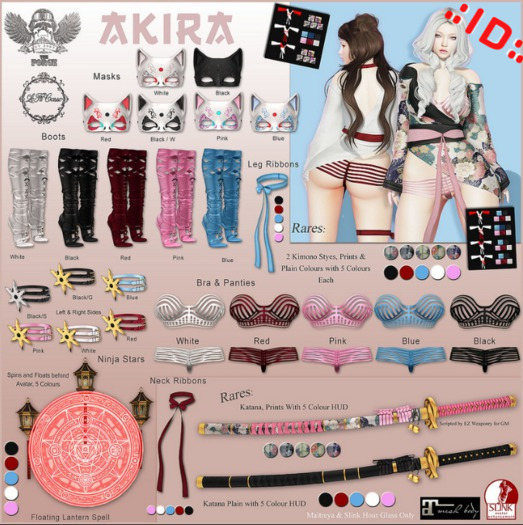 [LFC] Leg Ribbon, Pink, HG