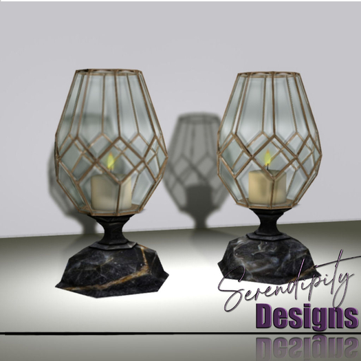 Serendipity Designs - Aurora LR Candle Lamps  [WEAR ME]