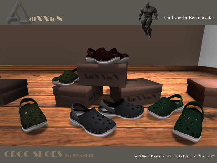 Evander Croc Shoes DEMO