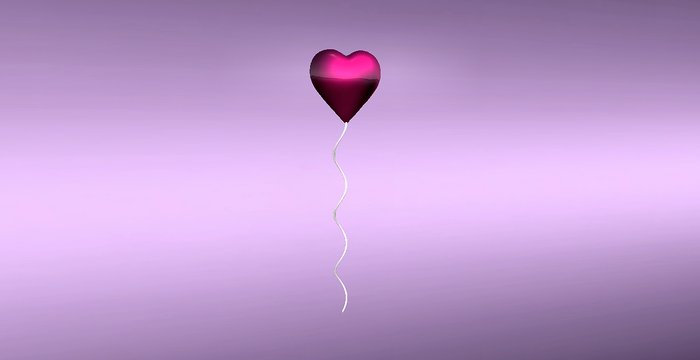 :: intox :: Heart Balloon Pink