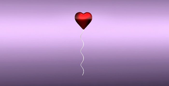:: intox :: Heart Balloon REd