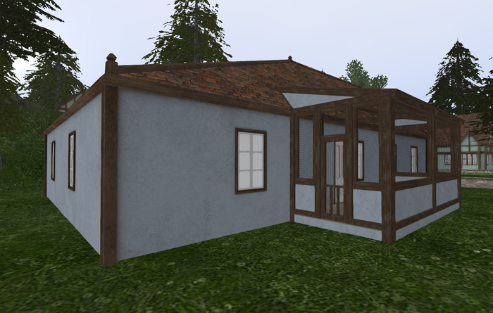 LH - Chalet Homes - screen Porch type R MP1