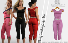 Blakely Overall Pink - Maitreya, Lara Petite, Belleza Freya, Legacy - FashionNatic