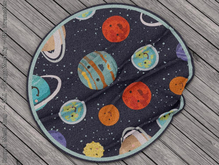 || When I'm Bored || Round Mesh Rug || Planets || 2 LI 