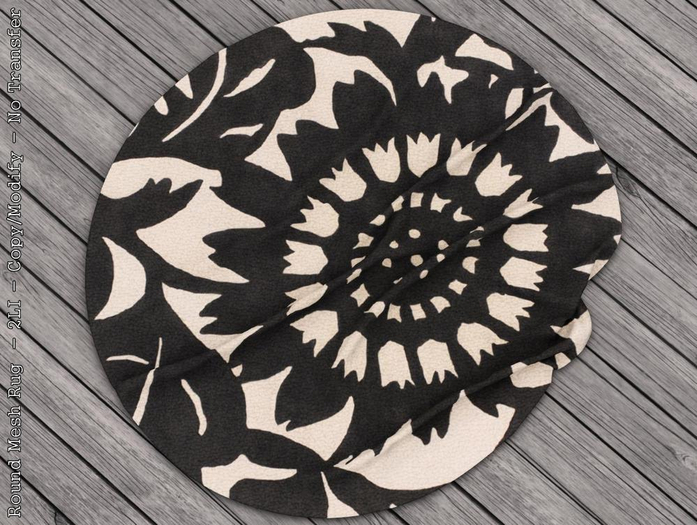 || When I'm Bored || Round Mesh Rug || Flower Power || 2 LI 