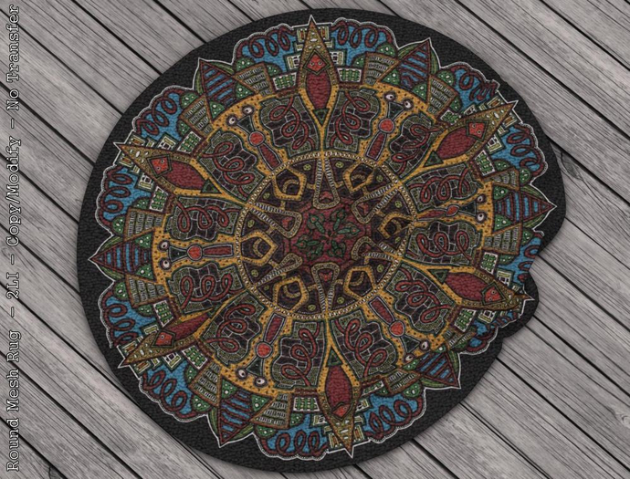 || When I'm Bored || Round Mesh Rug || City Life || 2 LI 