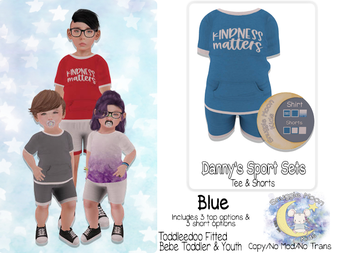 {SMK} Danny's Sports Set | Blue