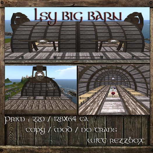 LSY  BIG BARN  Model 1(for world)