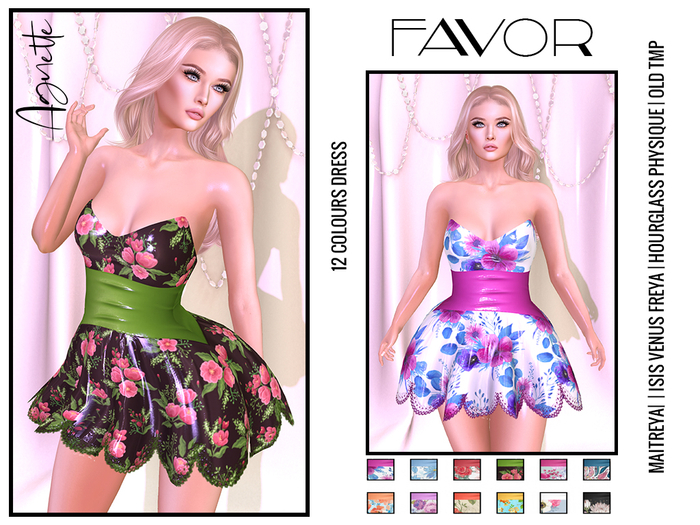 FAVOR - Agnette Dress v2