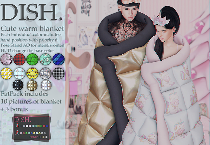 DISH. - Cute warm blanket DEMO