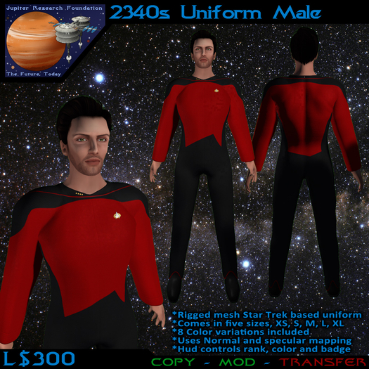 [JRF] Uniform - 2340s - Male
