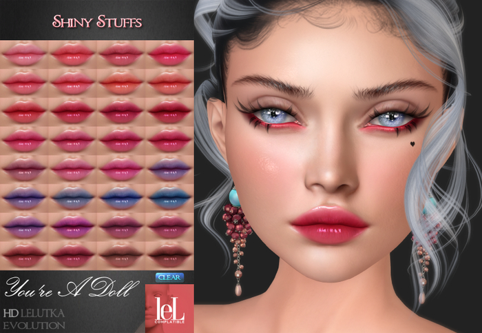 ~Shiny Stuffs~ Lelutka You're A Doll HD Appliers 