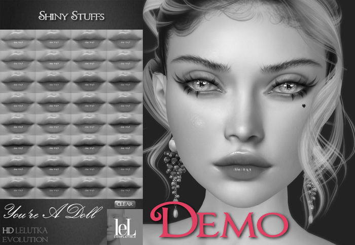 ~Shiny Stuffs~ DEMO Lelutka You're A Doll HD Appliers