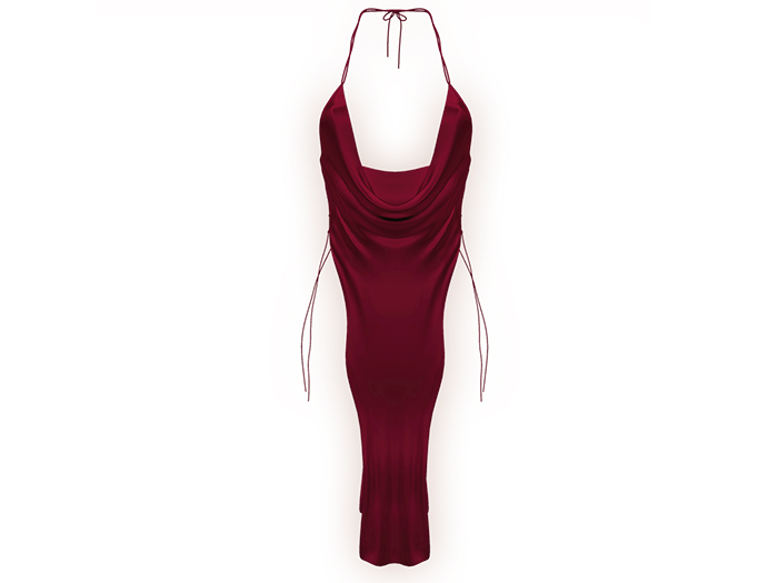 Moon Elixir x MUSE - Moonlit Secret - Dress - Oxblood