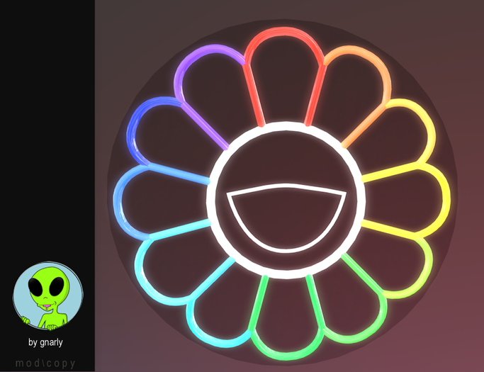 G/\/ARLY:: Murakami Flower - Blue