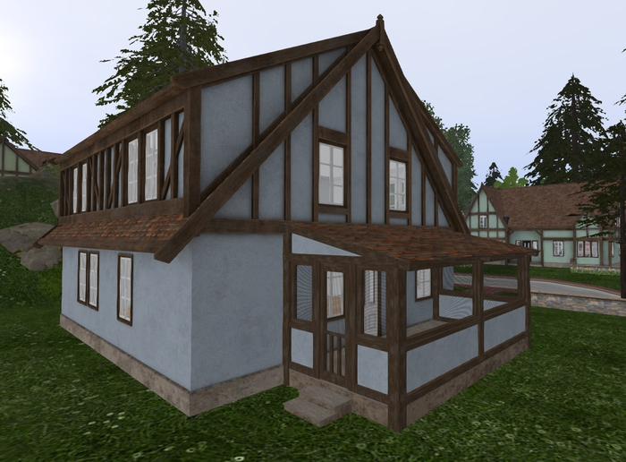 LH - Chalet Homes - screen Porch type A MP1