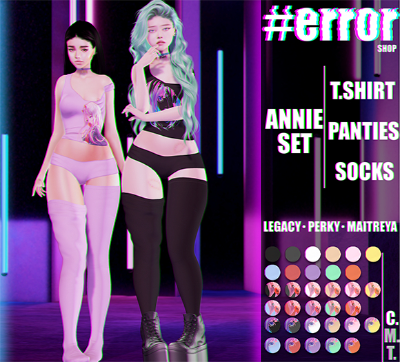 DISH. - annie set - socks - viol