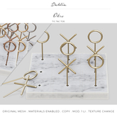 Dahlia - Okra - Tic Tac Toe