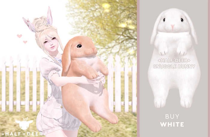 +Half-Deer+ Snuggle Bunny [White]