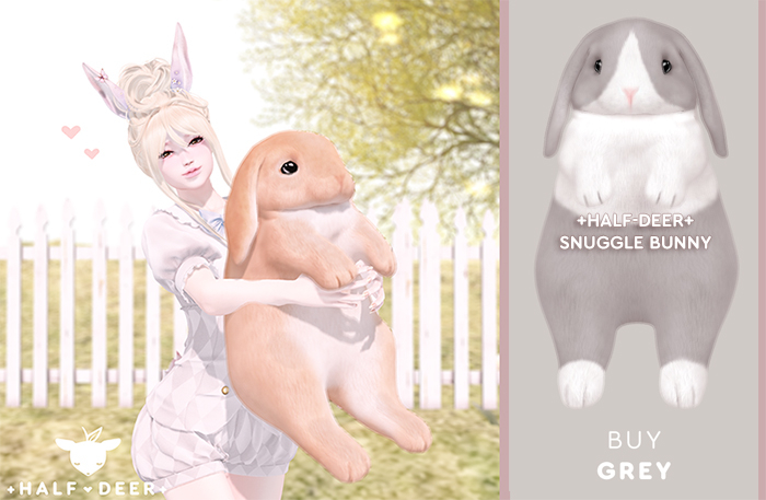 +Half-Deer+ Snuggle Bunny [Grey]