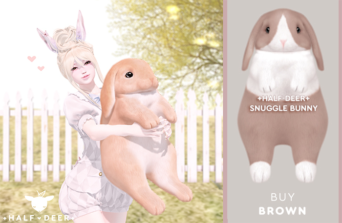 +Half-Deer+ Snuggle Bunny [Brown]