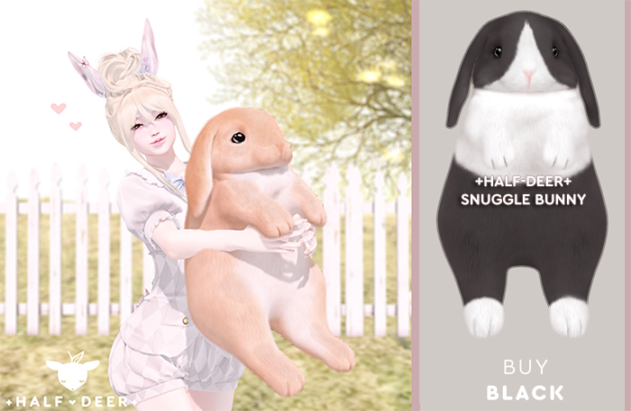 +Half-Deer+ Snuggle Bunny [Black]