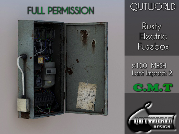 .::QUTWORLD Rusty Electric Fusebox::.FP 