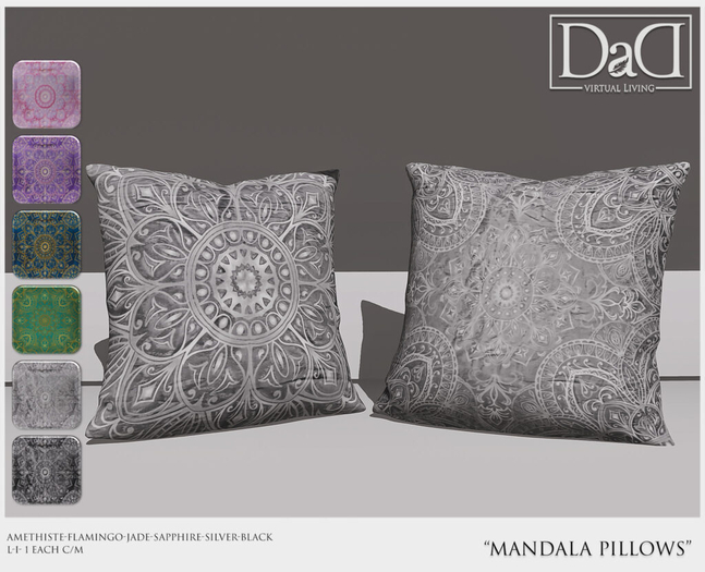 Mandala Pillows - FATPACK