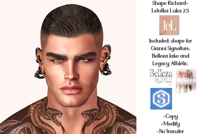 Shape Richard- Lelutka Luka 2.5