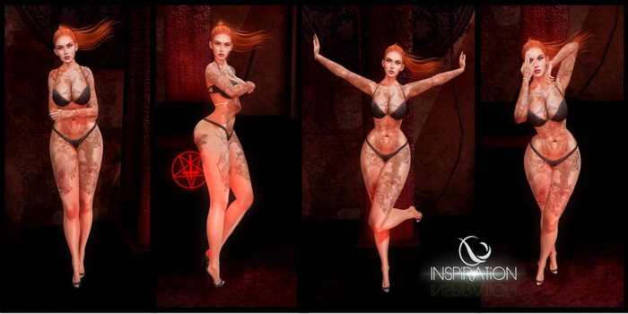 Inspiration - Poses Woman - Jail 