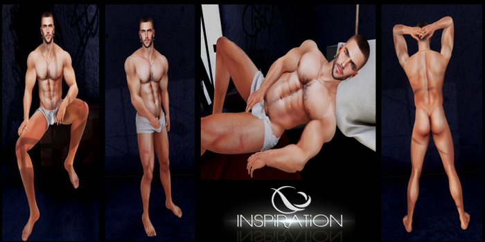 Inspiration - Static Poses Man - Erotic