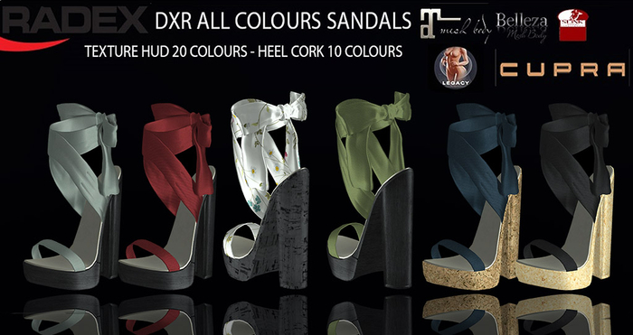 RADEX Mesh DxR DEMO All Colours Sandals