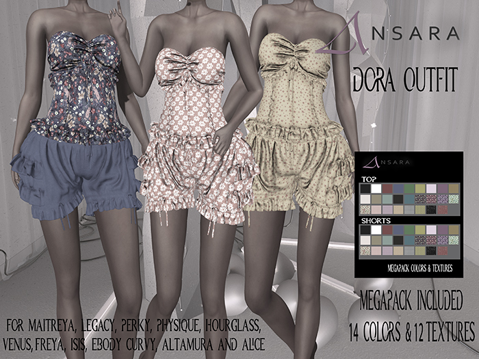 Ansara - Dora Outfit - DEMO