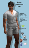 Res_Bryan beach outfit grey