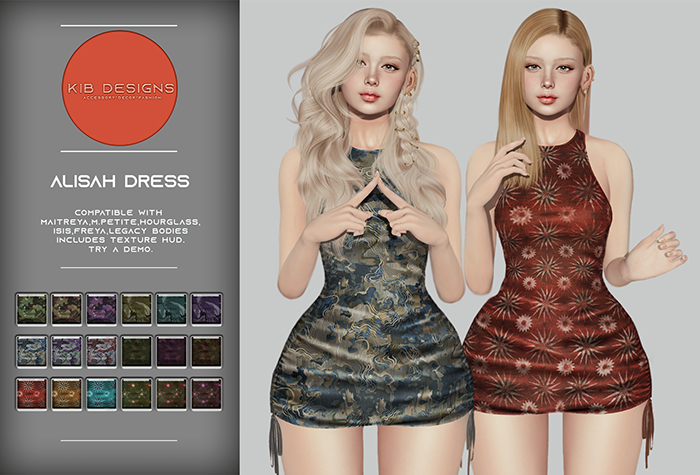 KiB Designs - Alisah Dress FATPACK 