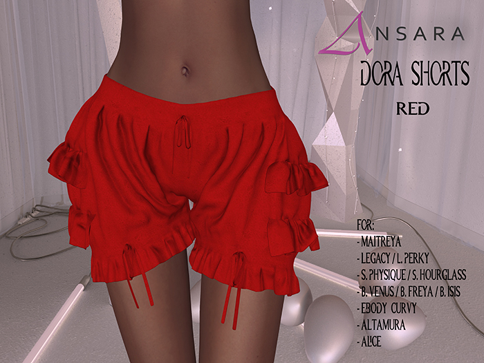 Ansara - Dora Top - Red