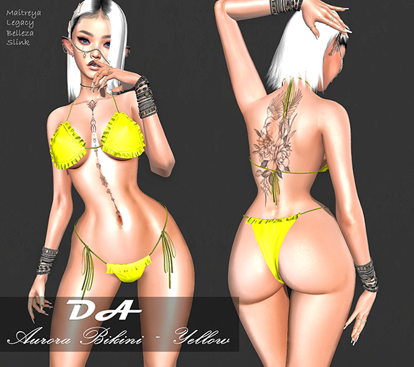 DA Aurora Bikini // Yellow