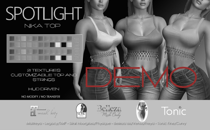 Spotlight DEMO - Nika Top