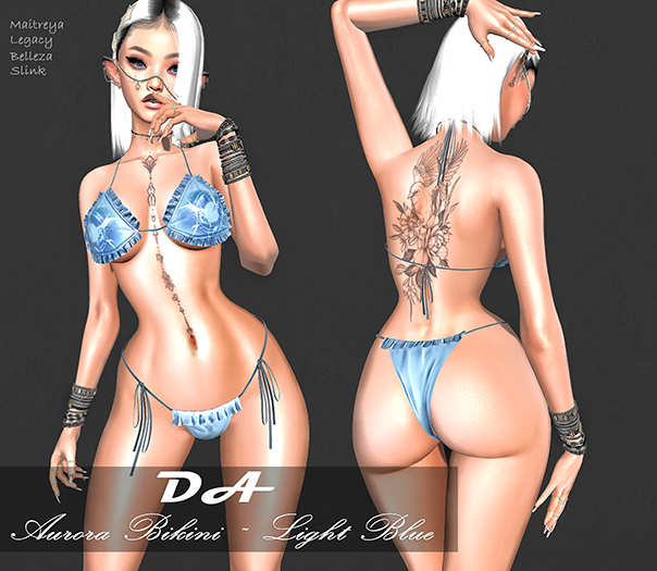 DA Aurora Bikini // Light Blue