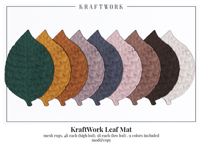 KraftWork Leaf Mat (Add Me)