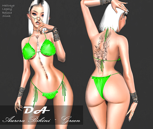 DA Aurora Bikini // Green