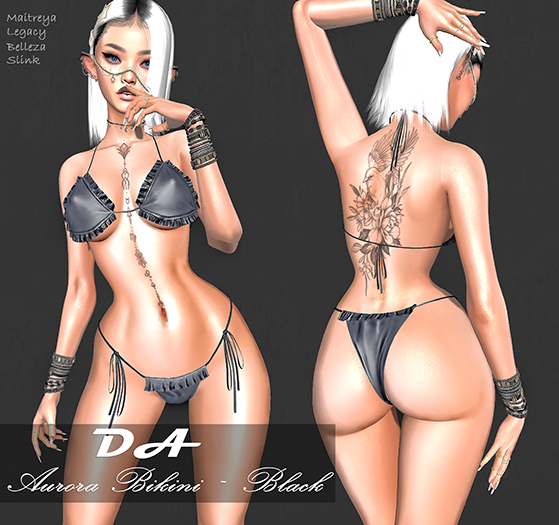 DA Aurora Bikini // Black