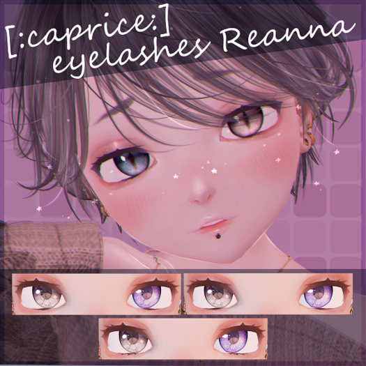 [:caprice:]eyelashes Reanna(ASR applier)