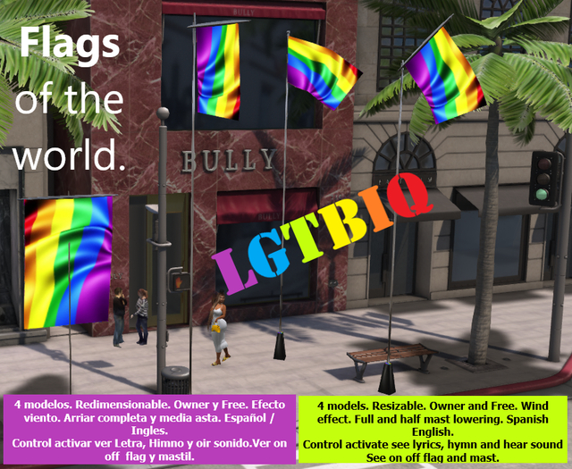 HUD Flag Box LGTBIQ Full Model