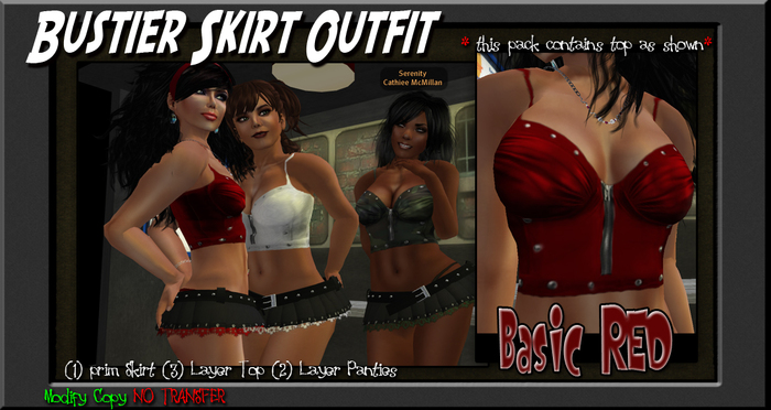 BB. Bustier (RED)