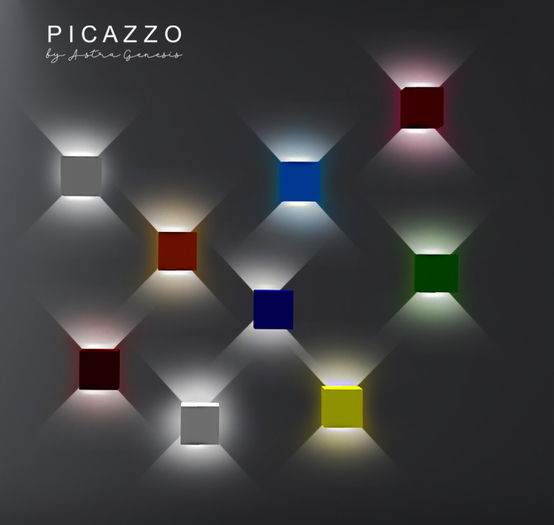 Cubic Wall Lights