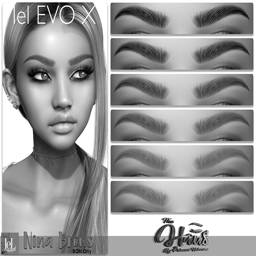 .:the-HAUS:. Nina BOM Eyebrows (LeL Evo X) DEMO